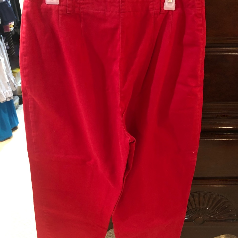 Red Capris - Picture 2 of 3